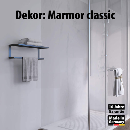 Duschrückwand - Marmor classic (250x100cm)-0
